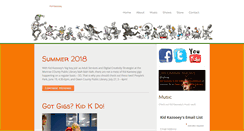 Desktop Screenshot of kidkazooey.com